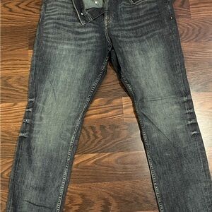 H&M - Men's Dark Blue Denim Jeans 36/30